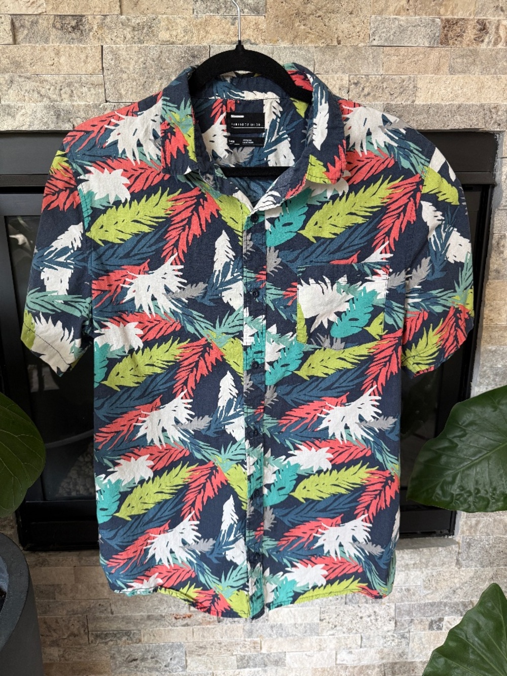 Public Opinion Short Sleeve Button Down Shirt